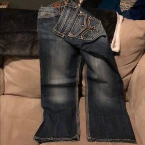 Rock Revival Elaina Easy Boot Jeans size 34